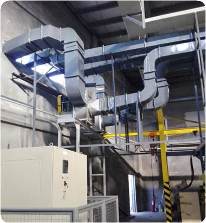 Ducting installation